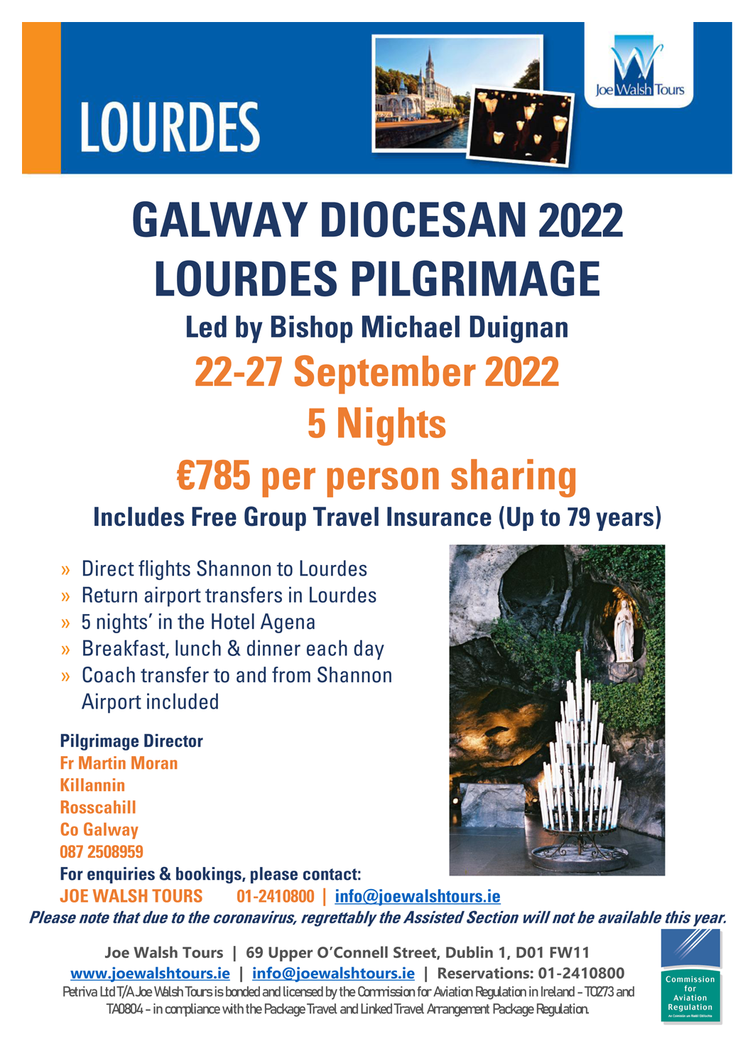 Lourdes 2022 poster