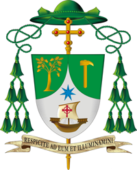 Bishop Michael Duignan's crest